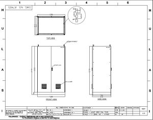 GA for 9 fold profile based 1200W rack