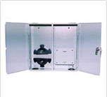 Hanut India: 12 port wall mountable optical fiber termination closure, LIU