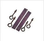 ETSI rack accessory: load spacer bar & eye bolts