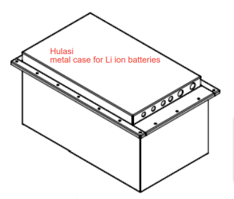 battery enclosure
                                              hulasi lithium 100Ah
