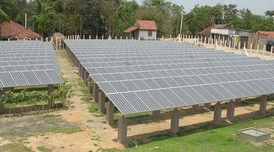 Solar
                                                      PV plant India